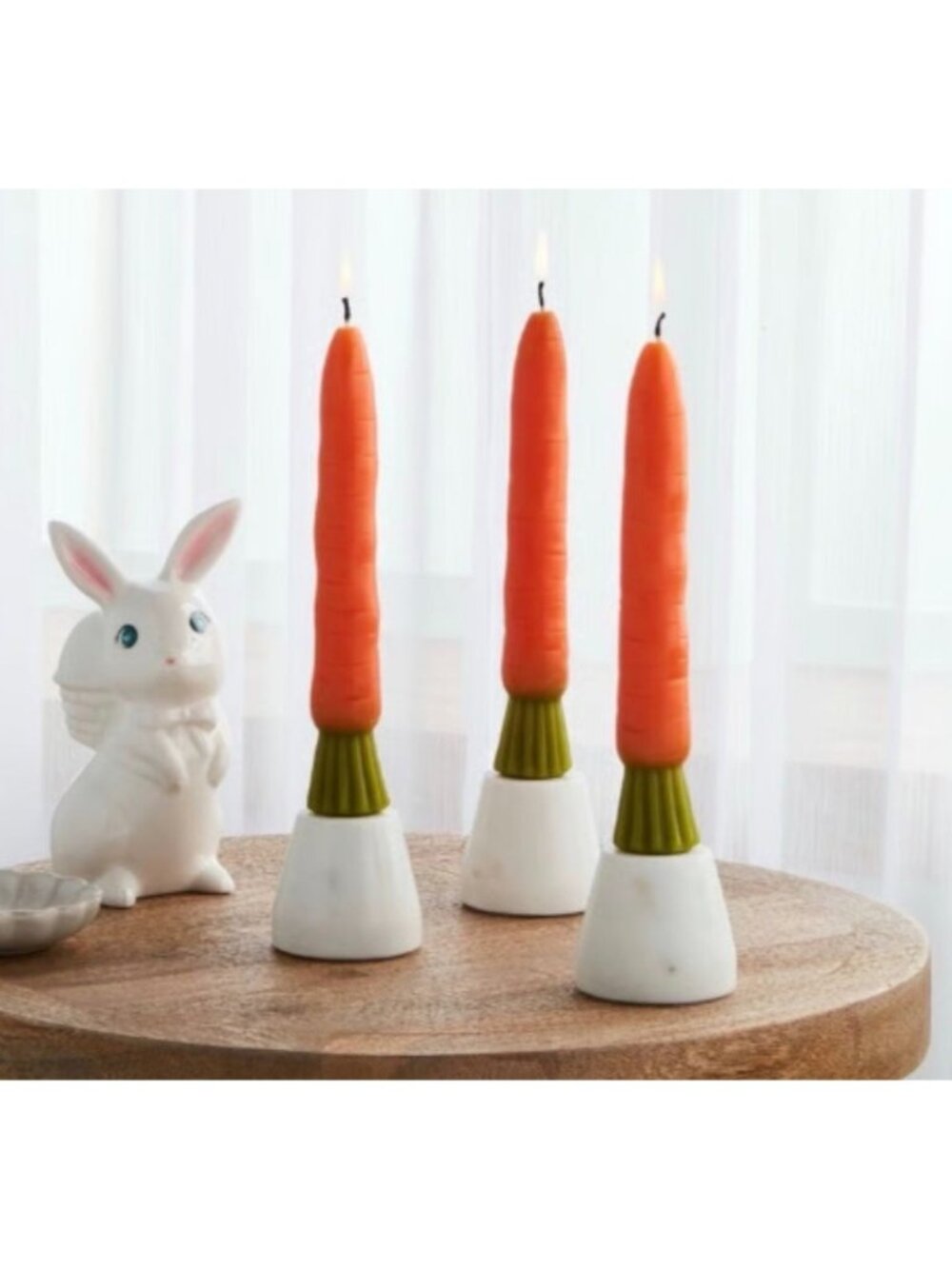Target 6pk Carrot Taper Candle Set - Threshold™ Easter Springtime Decor Tabletop